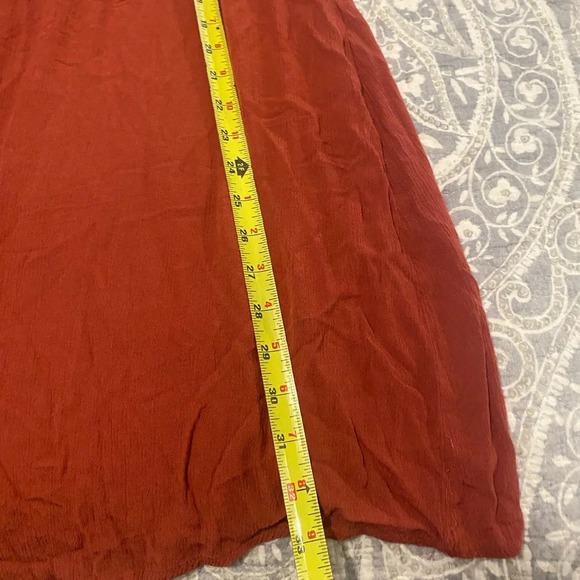Cape Juby skirt rust orange fall color size xs - Picture 3 of 6